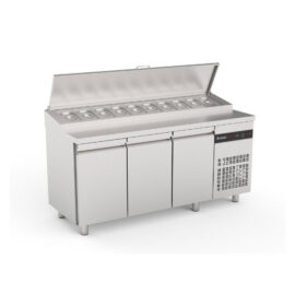 Cold Prep. Counter with Hinged Lid 224x70x100 – PZP999